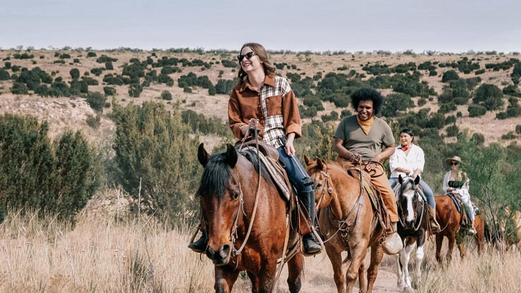 Palo Duro Canyon horseback riding in Amarillo Texas 